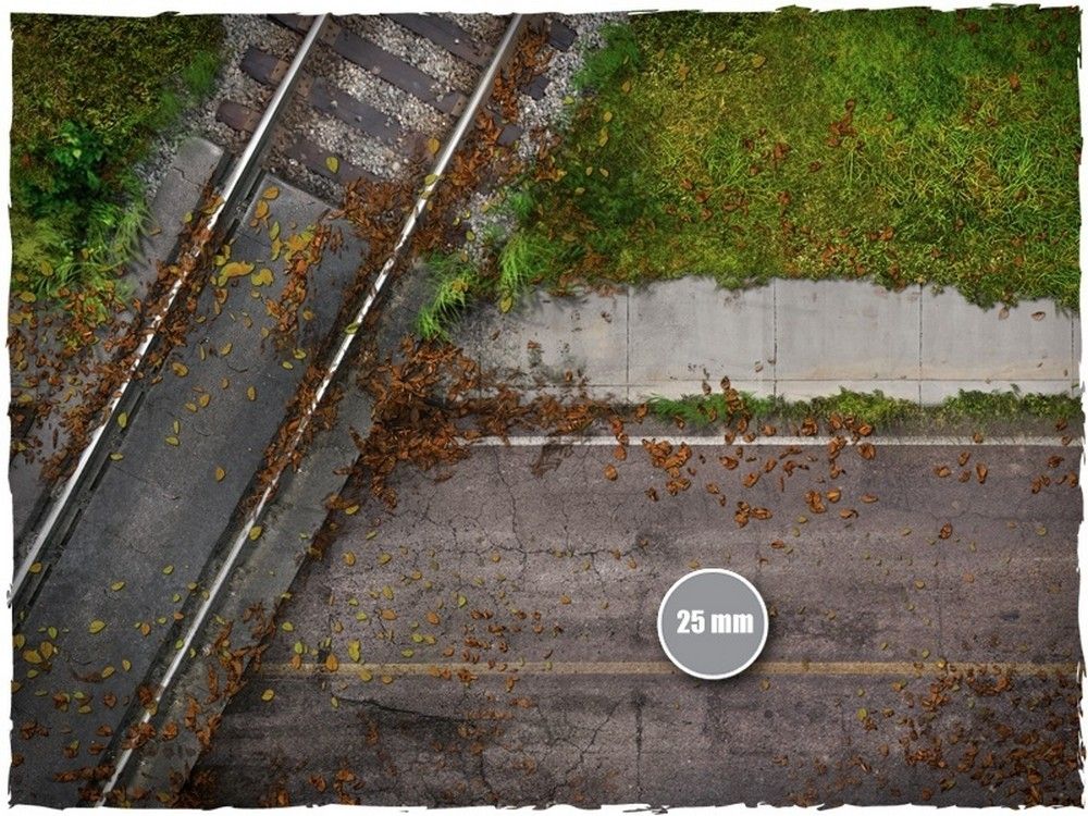 4ft x 6ft, Walking Dead Town Theme PVC Game Mat