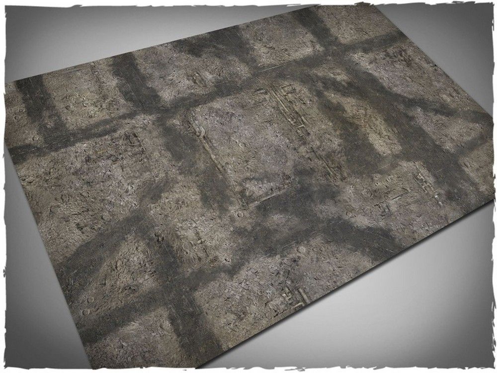 4ft x 6ft, Gothic Ruins PVC Game Mat 1