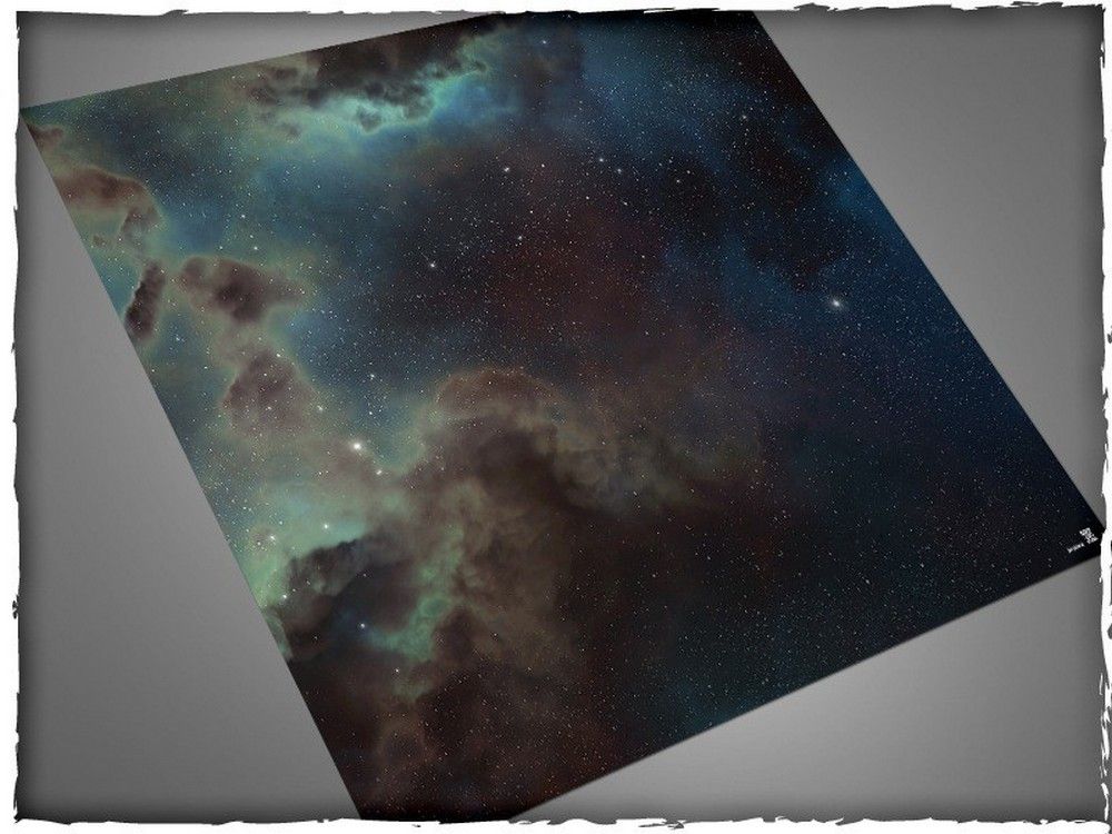 3ft x 3ft, Deep Space Theme Pvc Games Mat