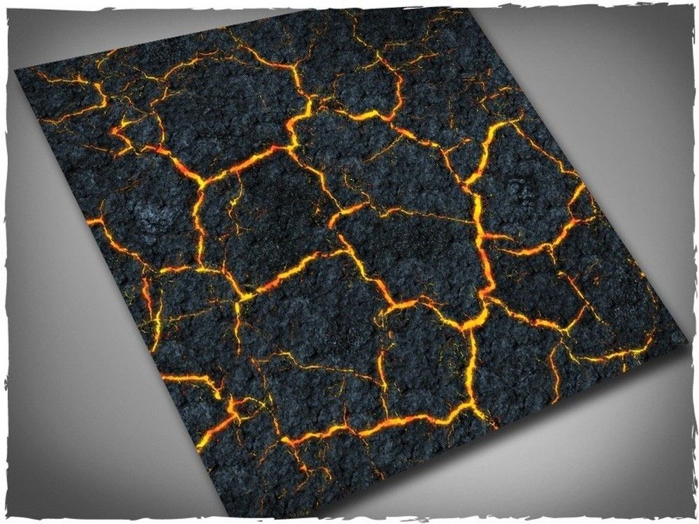 3ft x 3ft, Inferno Theme Pvc Games Mat
