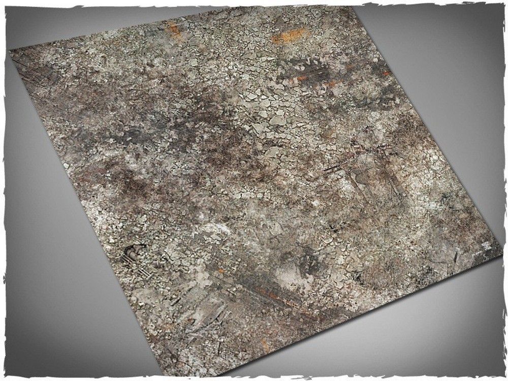 3ft x 3ft, Urban Ruins Theme PVC Games Mat