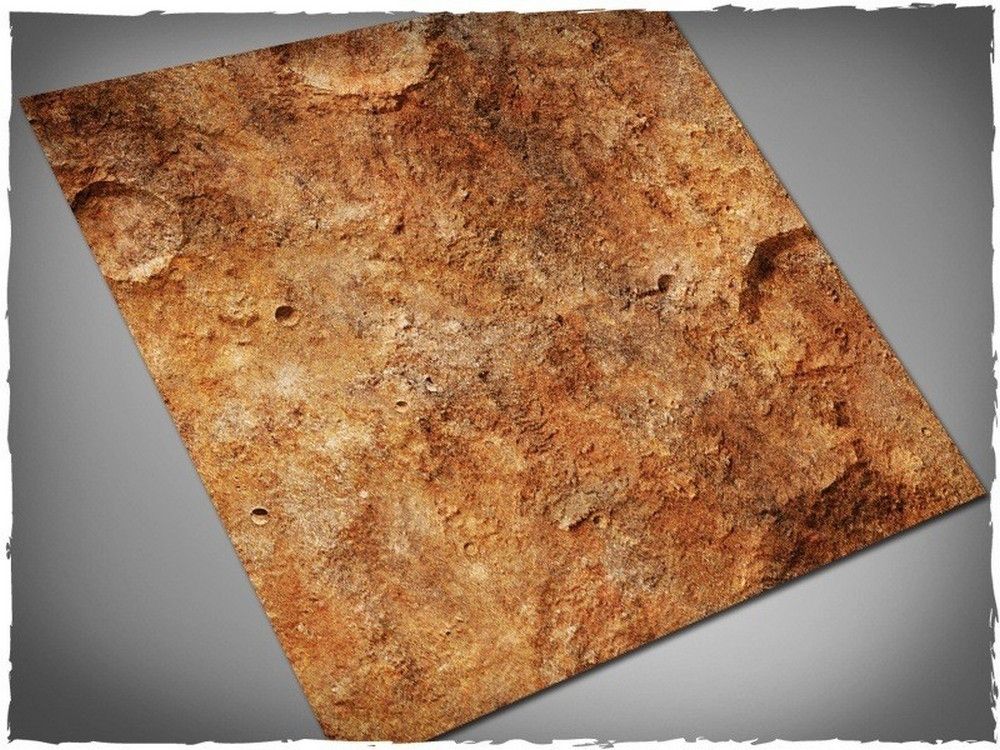 3ft x 3ft, Red Planet Theme PVC Games Mat