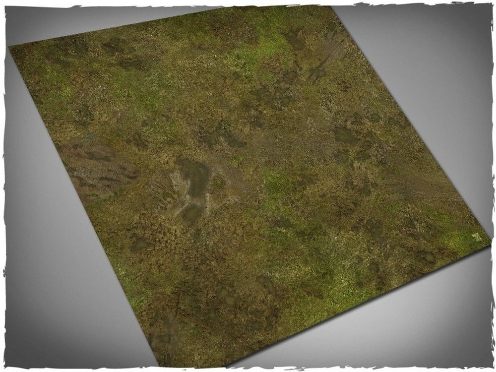 3ft x 3ft, Muddy Fields Theme PVC Game Mat