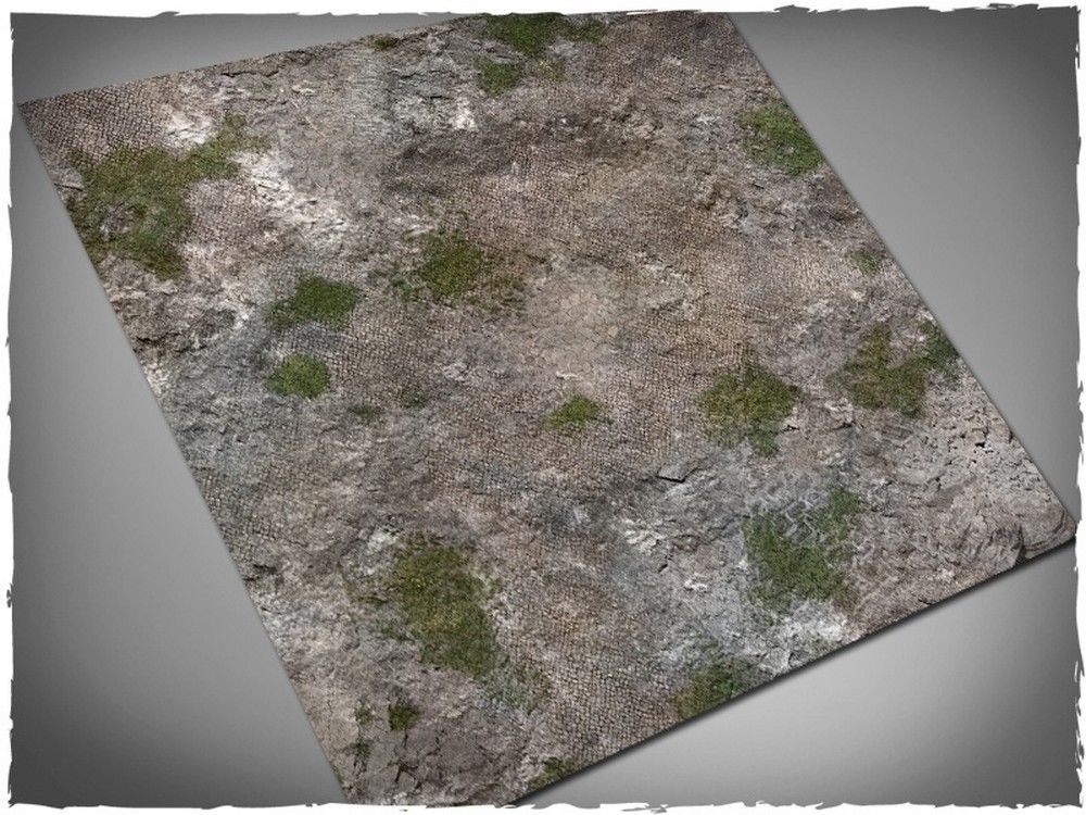 3ft x 3ft, Medieval Ruins Theme PVC Game Mat