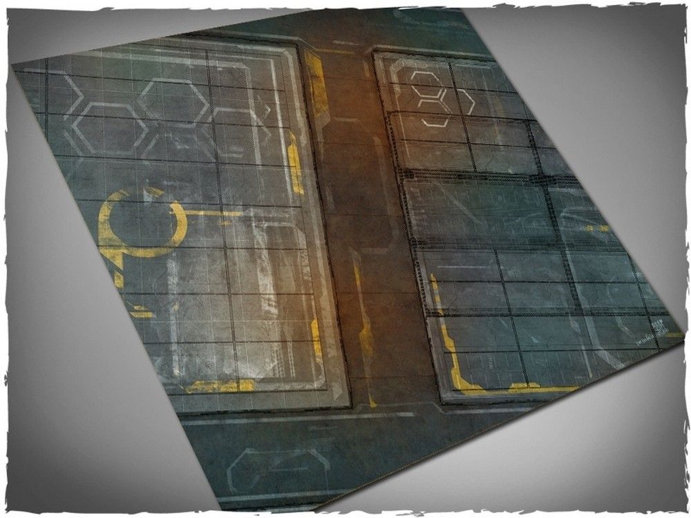 3ft x 3ft, Neo-Tokyo Theme PVC Game Mat