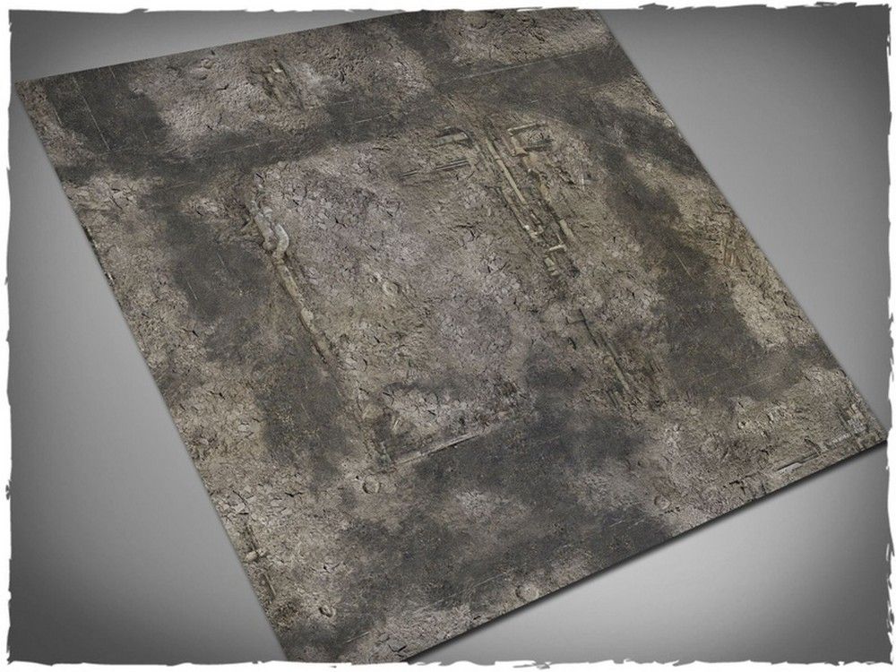 3ft x 3ft, Gothic Ruins PVC Game Mat 1