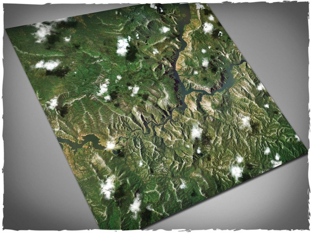 4ft x 4ft, Mig Alley Theme Mousepad Game Mat
