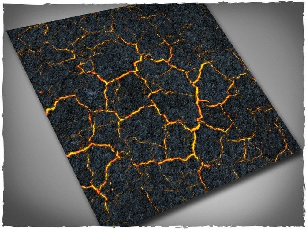 4ft x 4ft, Inferno Theme Pvc Games Mat