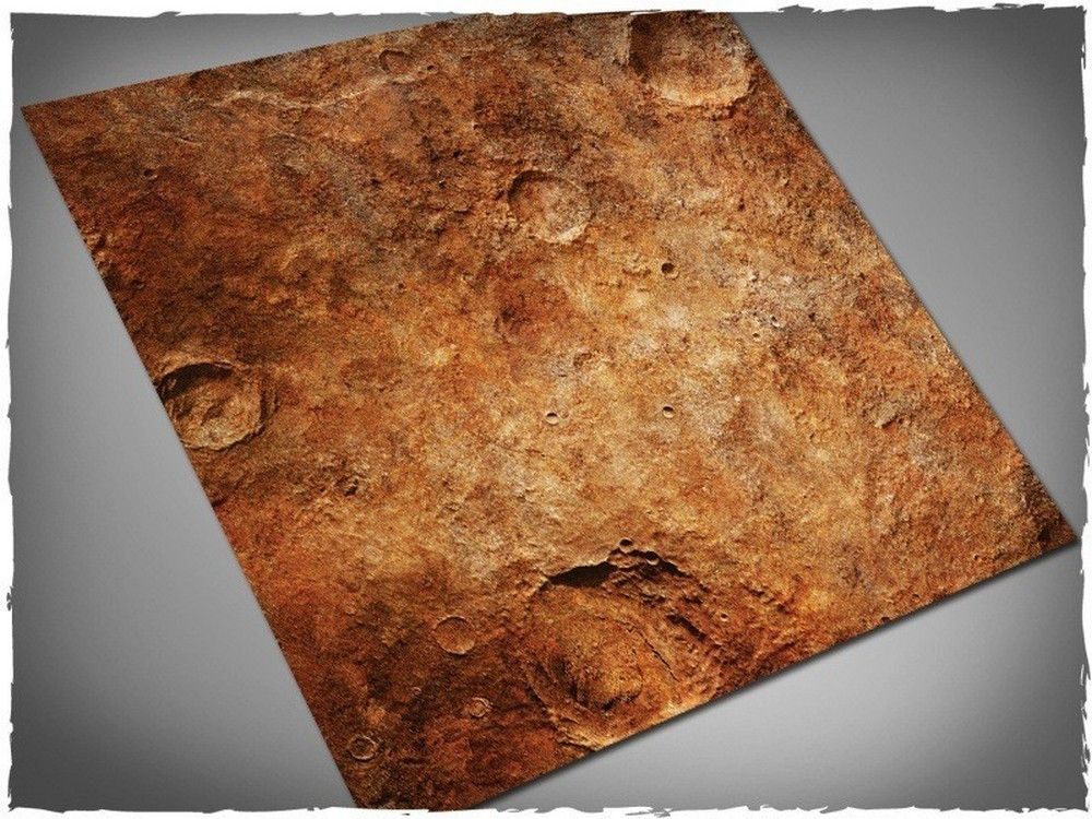 4ft x 4ft, Red Planet Theme PVC Games Mat