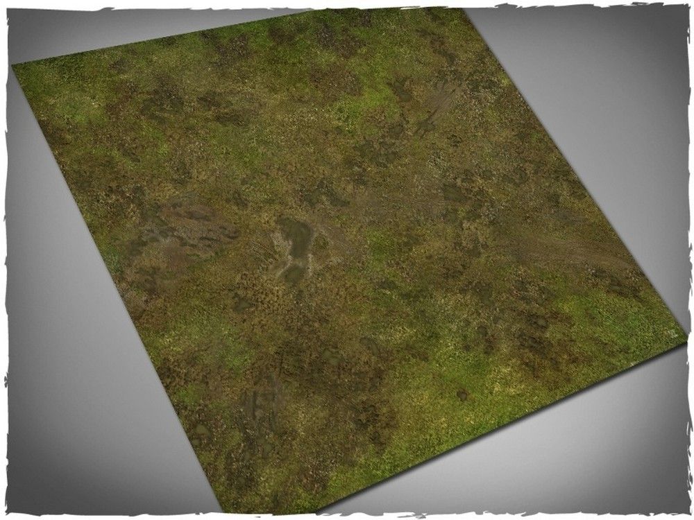 4ft x 4ft, Muddy Fields Theme PVC Game Mat