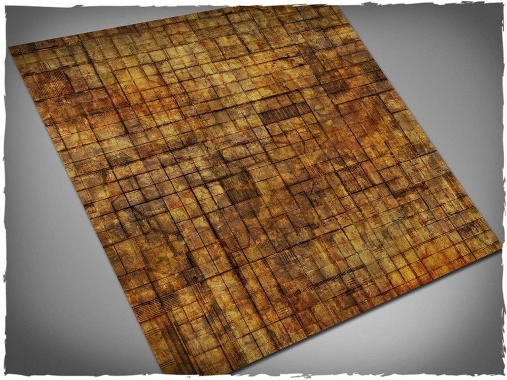 4ft x 4ft, Underhive Theme PVC Games Mat