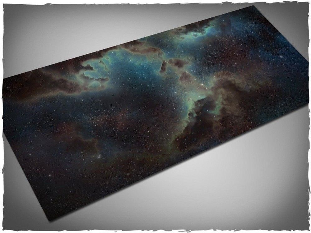 3ft x 6ft, Deep Space Theme Pvc Games Mat