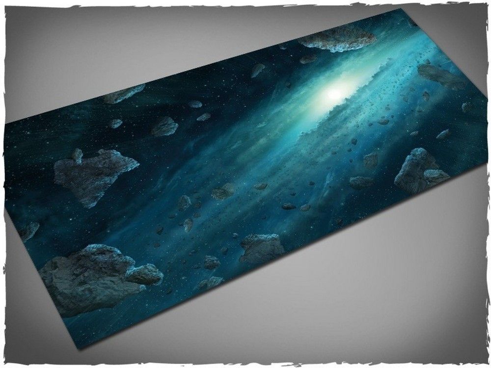 3ft x 6ft, Asteroid Field Theme Pvc Games Mat