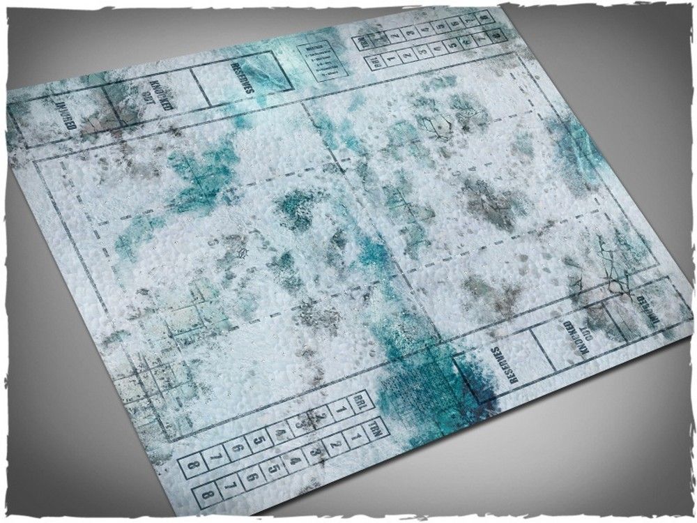Blood Bowl Pitch, Frostgrave Theme Pvc Games Mat