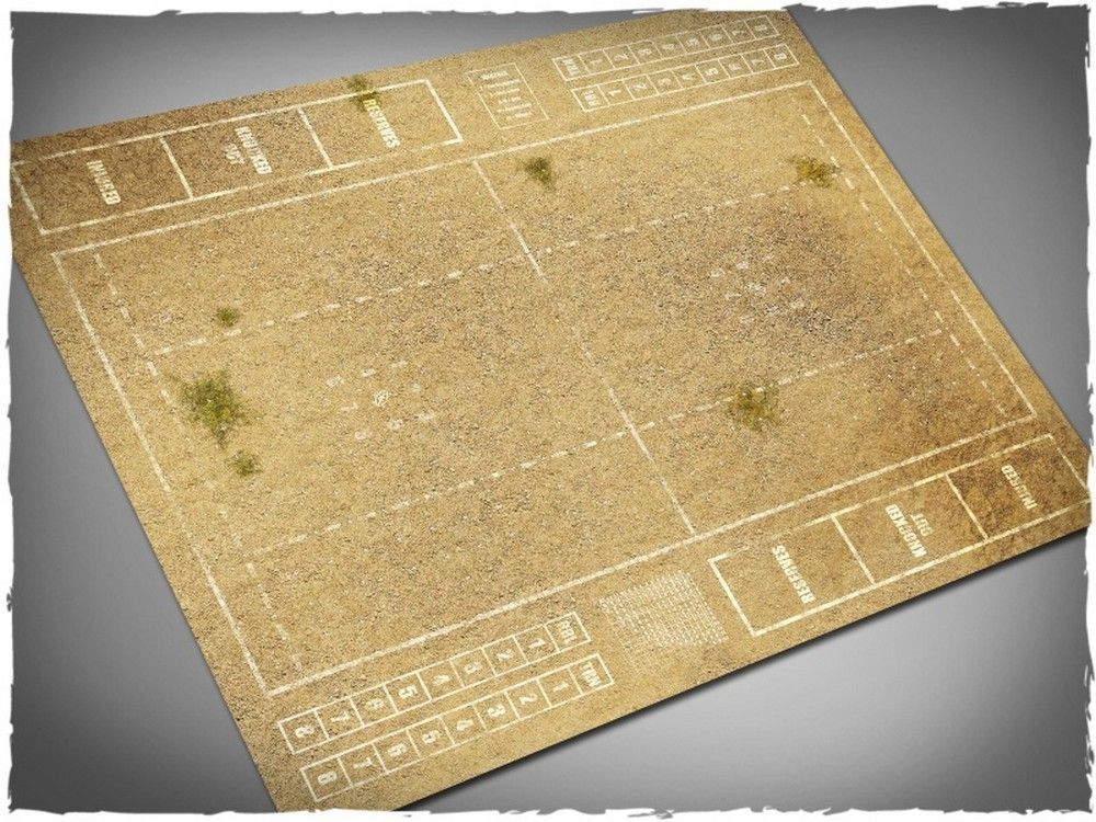Blood Bowl Pitch, Wild West Theme Pvc Games Mat