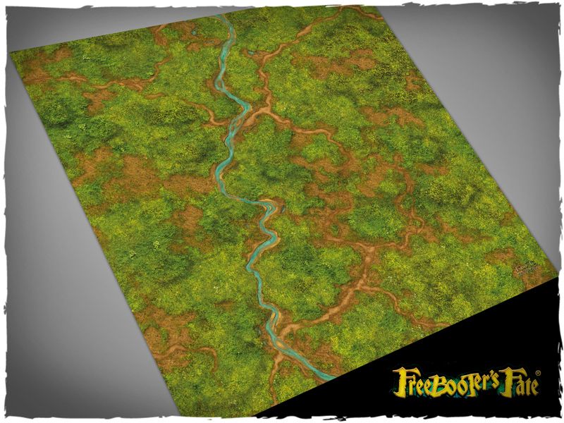3ft x 3ft, Freebooter Jungle Theme Mousepad Game Mat