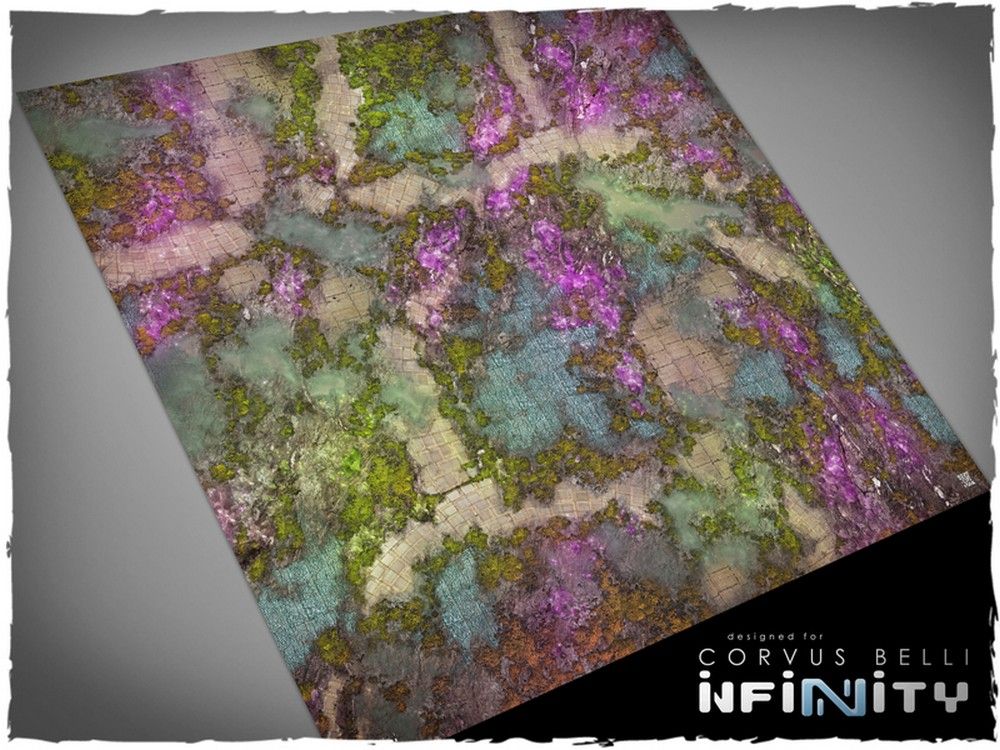 4ft x 4ft, Infinity Combined Army Theme Mousepad Game Mat