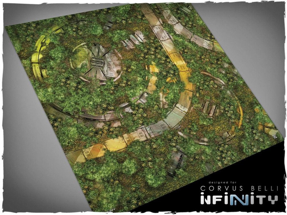 4ft x 4ft, Infinity Tohaa Theme Mousepad Games Mat