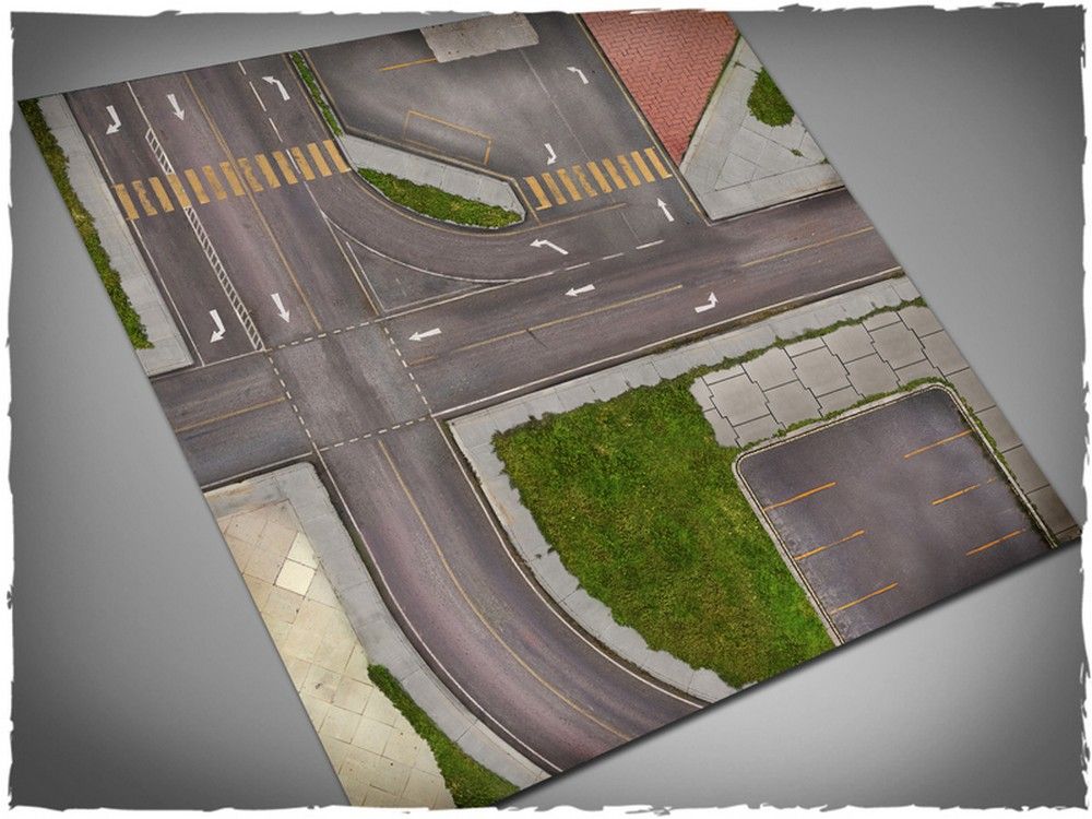 3ft x 3ft, Crisis Protocol No. 2 Theme Mousepad Games Mat