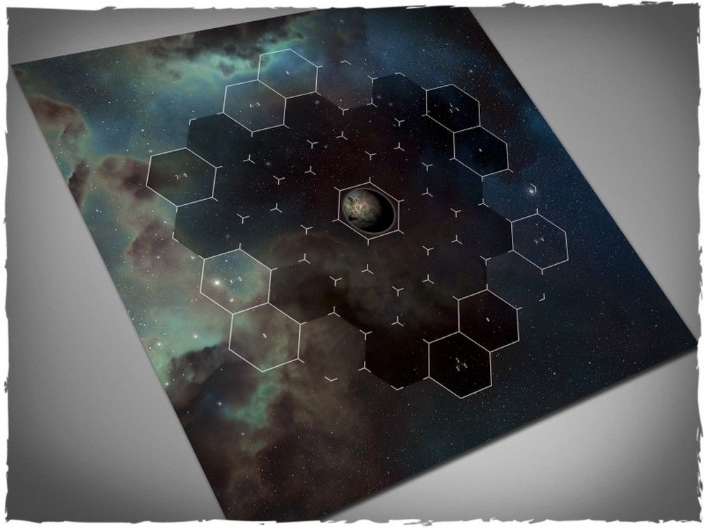 3ft x 3ft, Twilight Imperium No. 1 (Deep Space) Theme Mousepad Games Mat