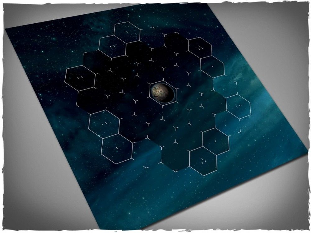 3ft x 3ft, Twilight Imperium No. 2 (Supernova) Theme Mousepad Games Mat