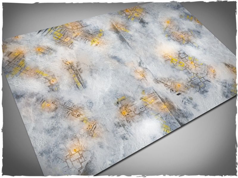 6ft x 4ft, Coldstorm Theme Cloth Games Mat
