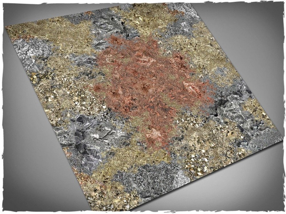 3ft x 3ft, Realm of Metal Theme Mousepad Games Mat