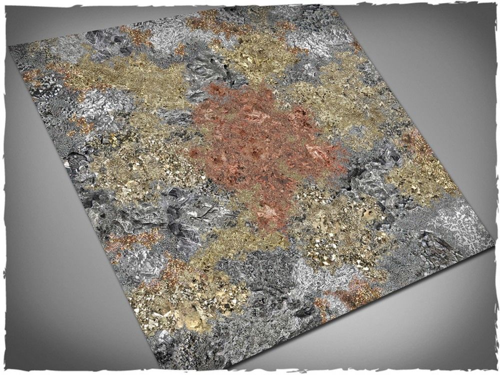 4ft x 4ft, Realm of Metal Theme Cloth Games Mat