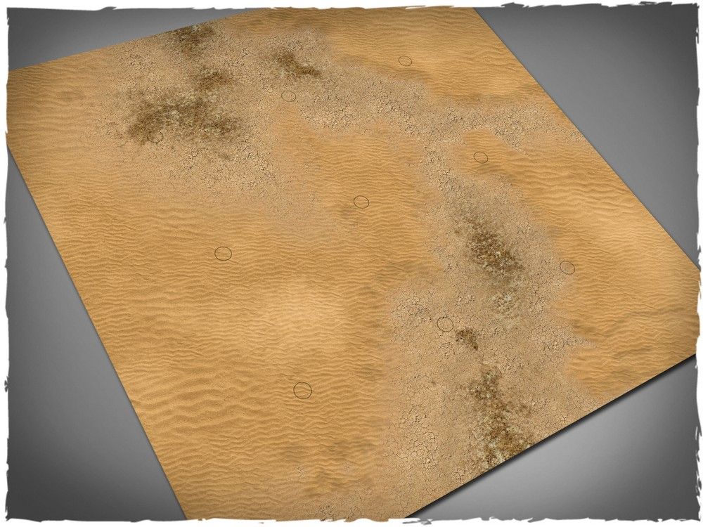 3ft x 3ft, Sahara Theme Mousepad Game Mat - Shatterpoint