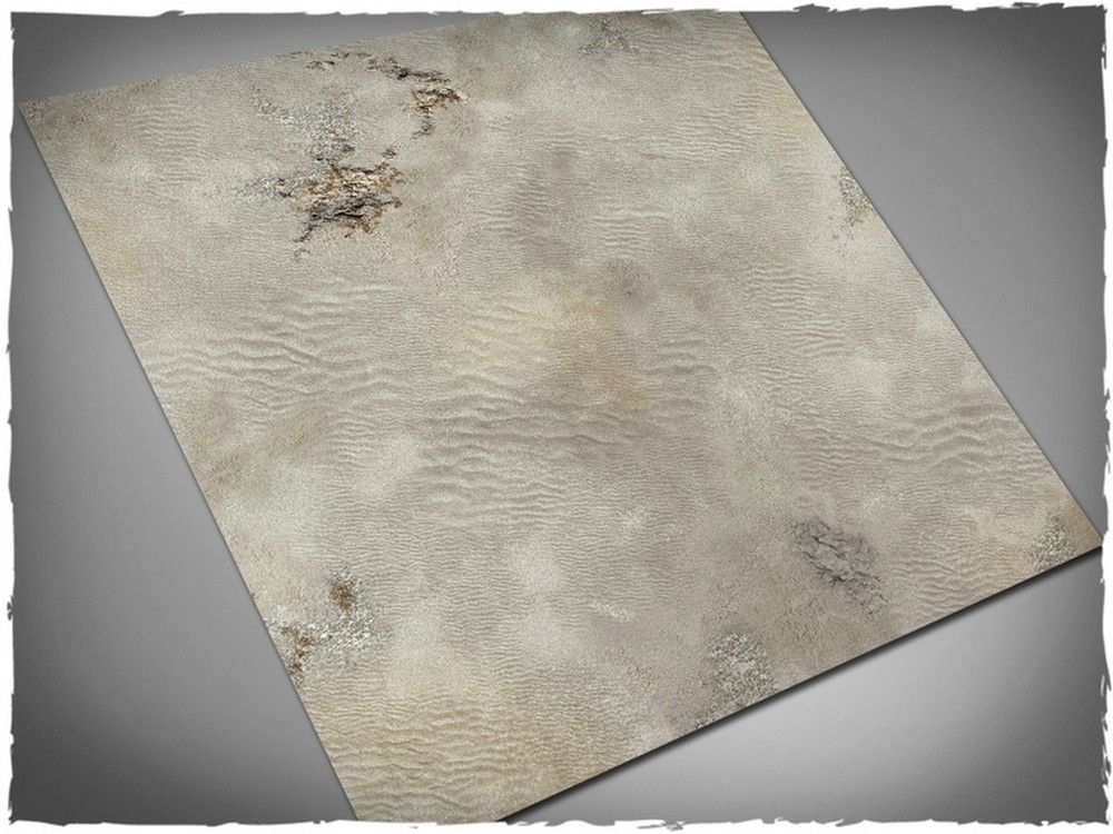 4ft x 4ft, White Desert Theme Cloth Games Mat