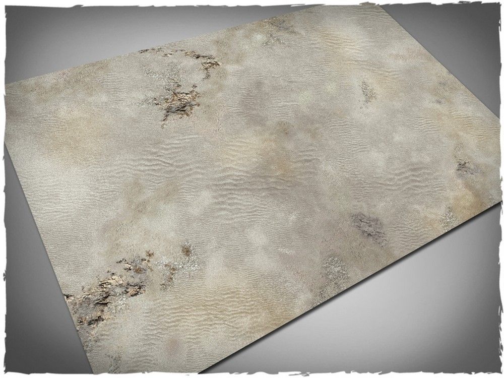 4ft x 6ft, White Desert Theme Mousepad Games Mat