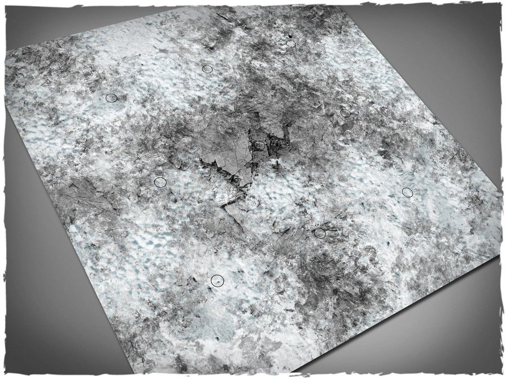 3ft x 3ft, Mountains Theme Mousepad Game Mat - Shatterpoint
