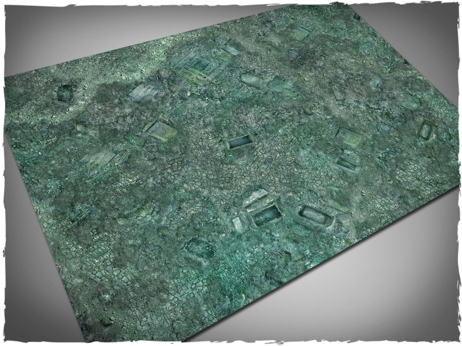 22in x 30in, Burial Grounds Theme Mousepad Games Mat