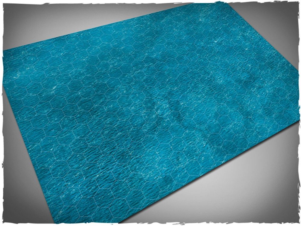 90cm x 60cm, Air Raid Water Theme Mousepad Games Mat