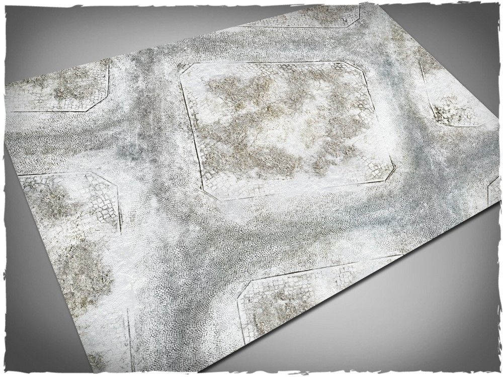 22in x 30in, Winter Town Theme Mousepad Games Mat