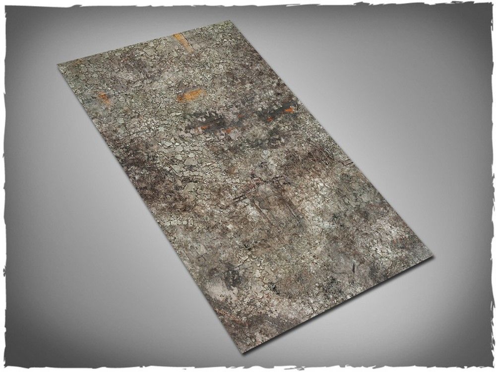 44in x 30in, Urban Ruins Theme Mousepad Games Mat