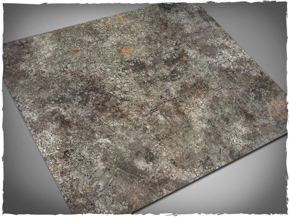 44in x 60in, Urban Ruins Theme Mousepad Games Mat