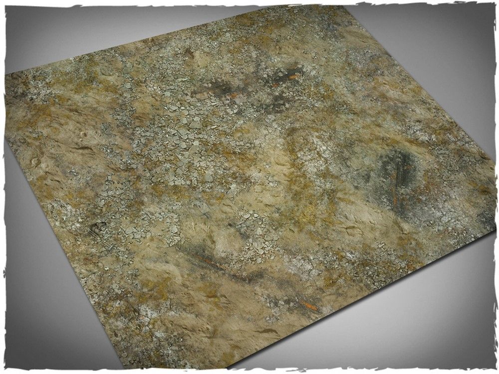 44in x 60in, Urban Wasteland Theme Cloth Games Mat