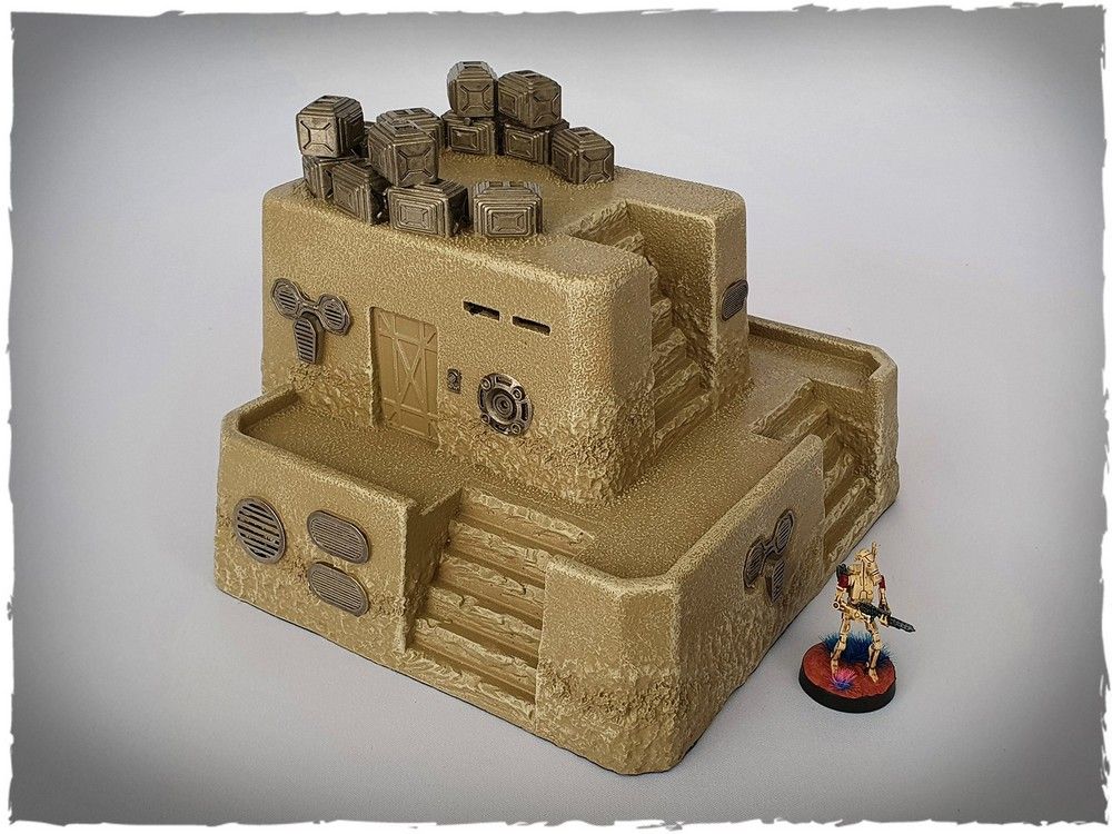Prepainted Scenery - Desert House No.5