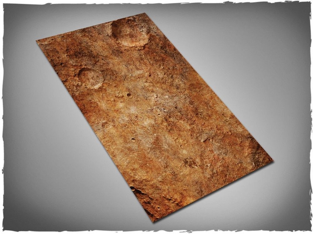 44in x 30in, Red Planet Theme Cloth Games Mat