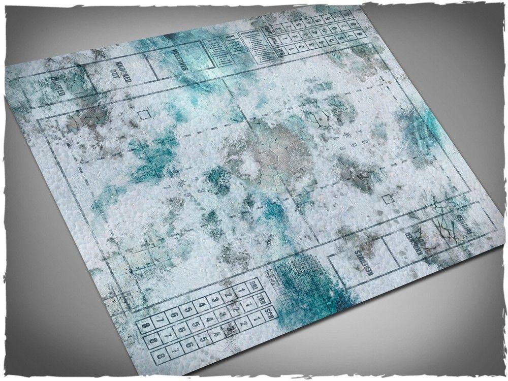 Blood Bowl Pitch - Frostgrave Theme Mousepad Games Mat