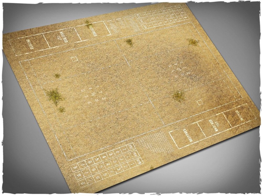 Blood Bowl Pitch - Wild West Theme Mousepad Games Mat