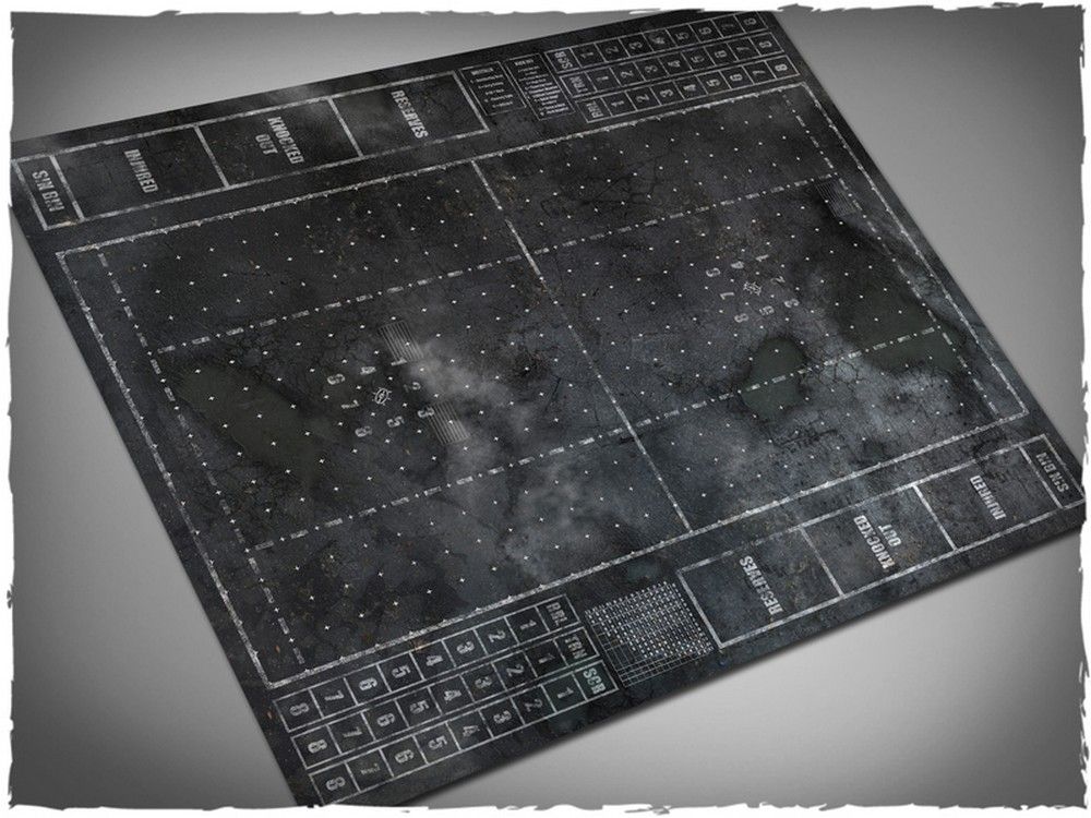 Gotham Themed Blood Bowl Mousepad Game Mat