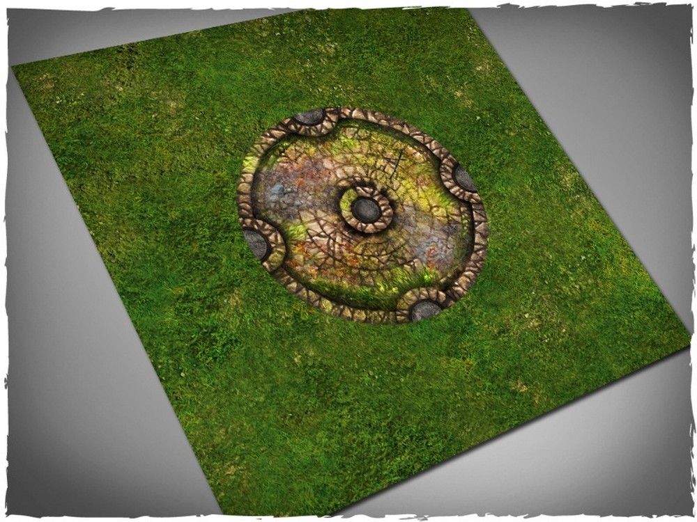 2ft x 2ft, Roots of Magic Fields Theme Mousepad Games Mat