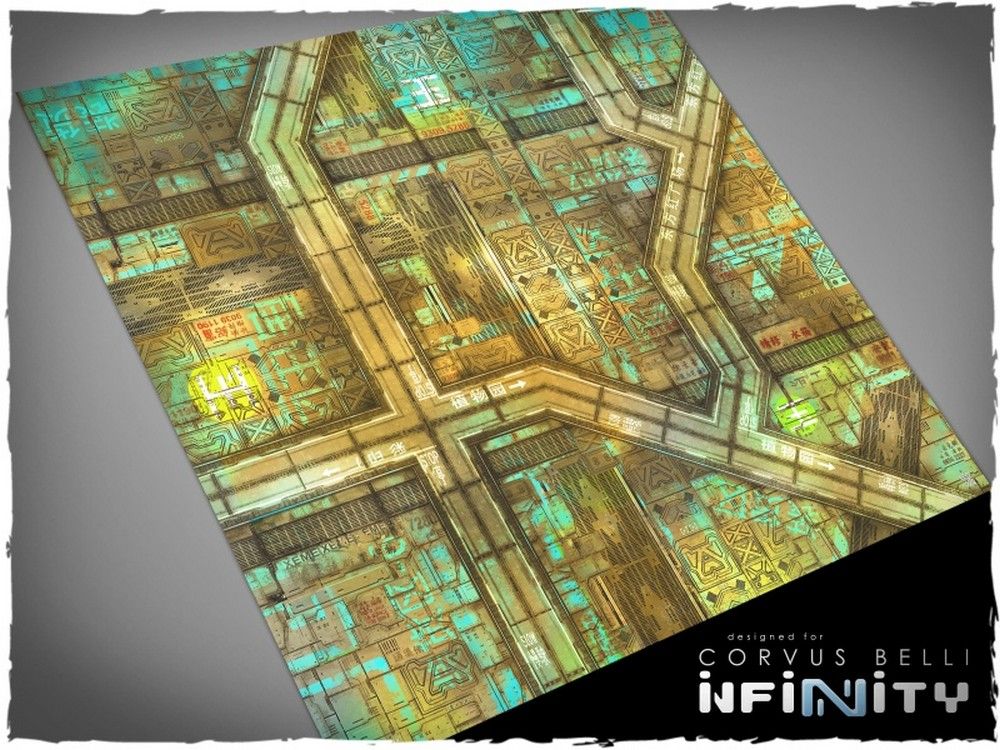 4ft x 4ft, Infinity Yu Jing Theme Mousepad Game Mat