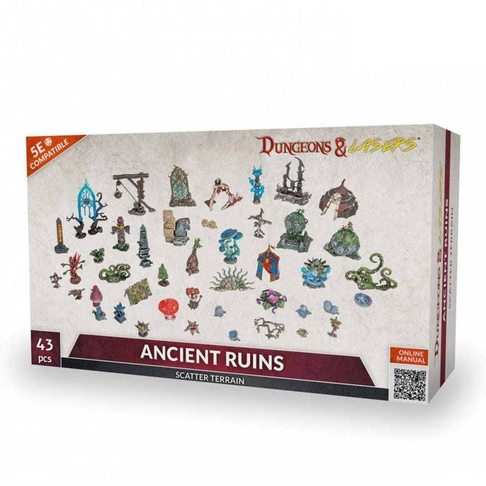 Ancient Ruins Scatter Terrain - Dungeons & Lasers