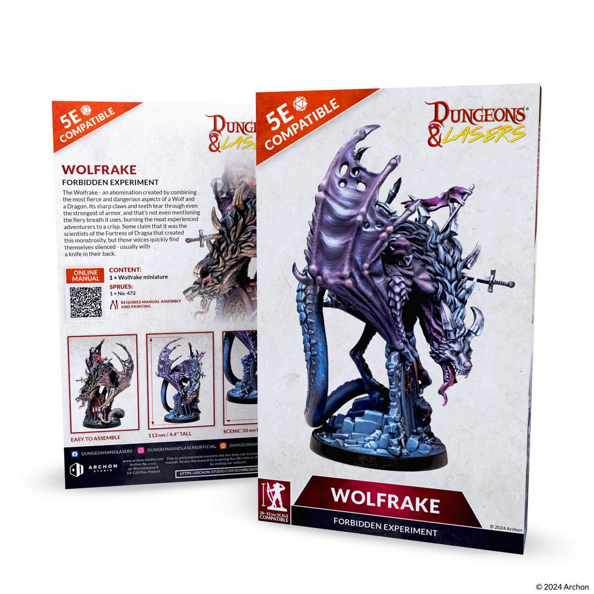 Deuslair: Wolfrake - Dungeons & Lasers