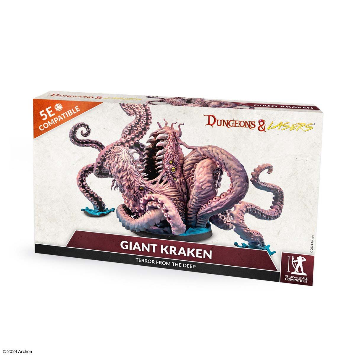 Giant Kraken - Dungeons & Lasers