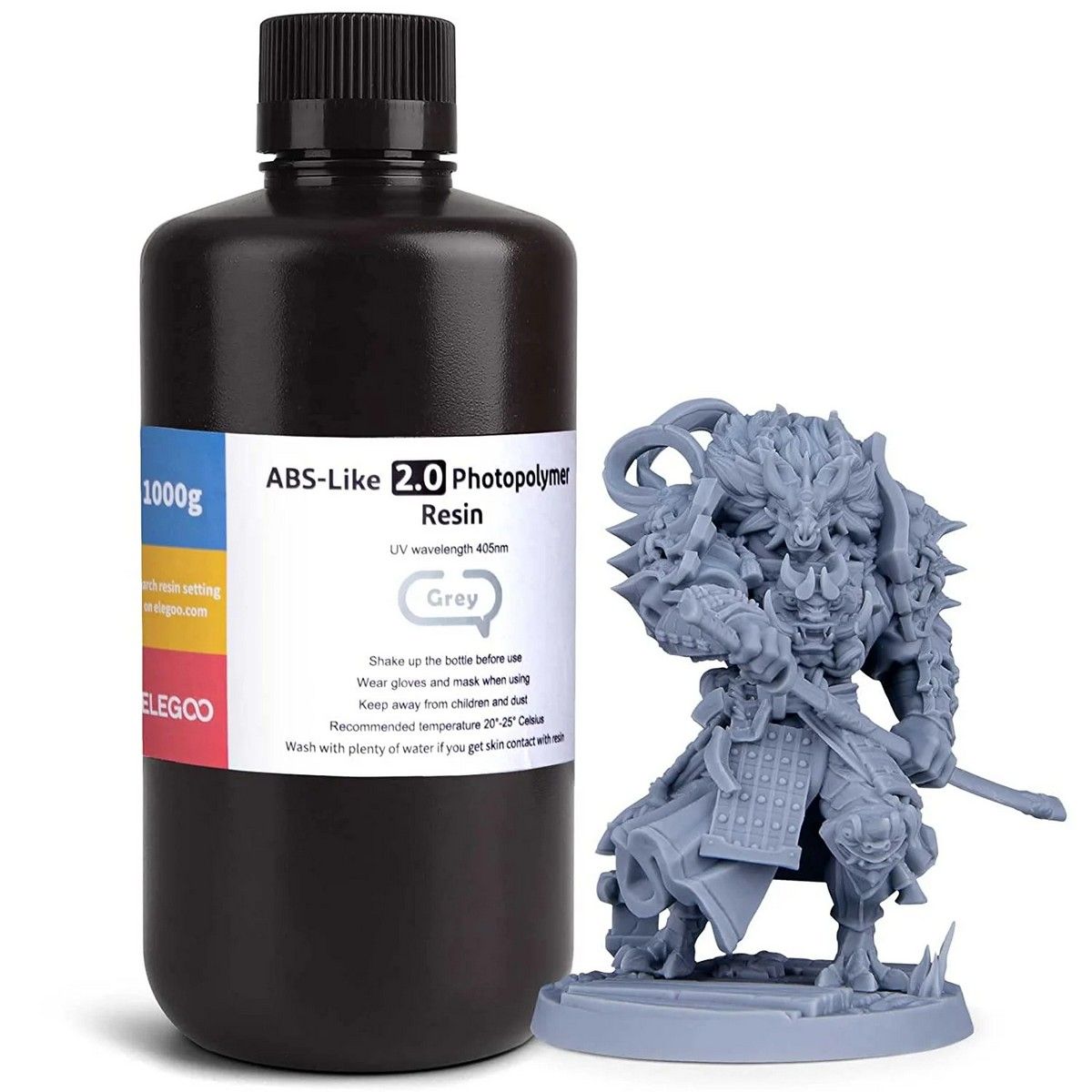ELEGOO ABS-like 2.0 Resin 1000g - Grey