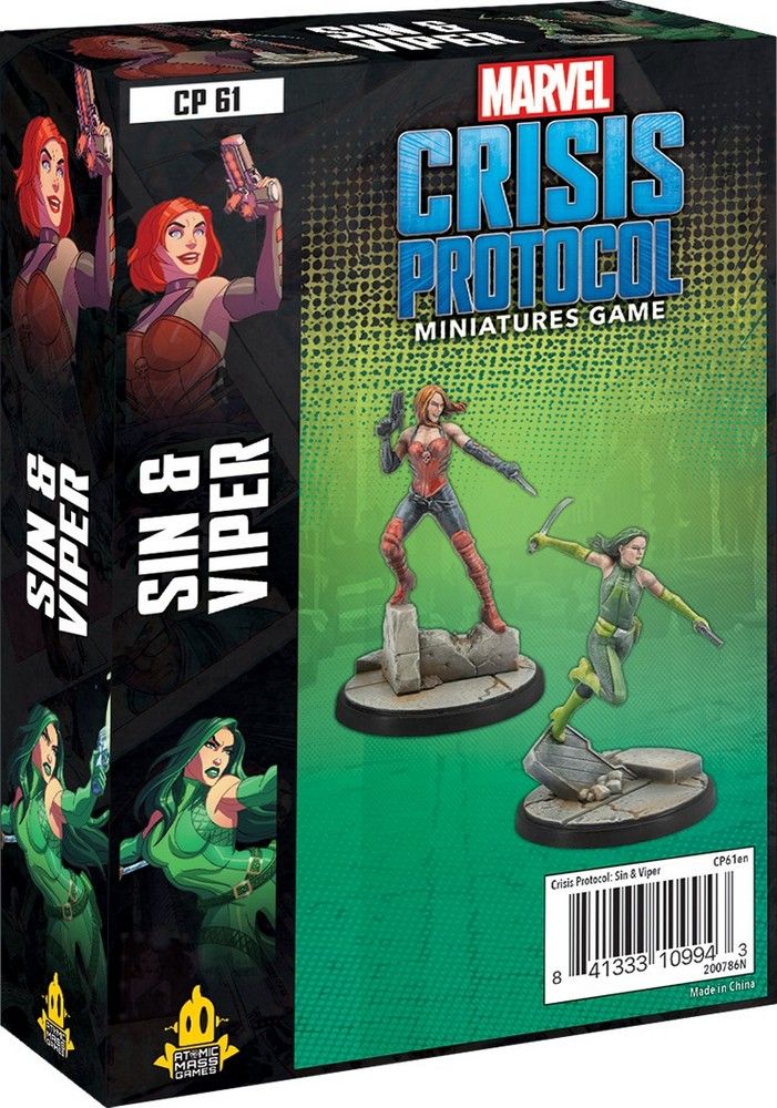 Marvel: Crisis Protocol - Sin and Viper Character Pack